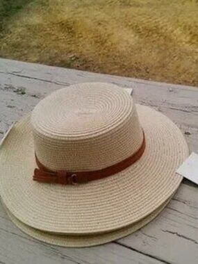 NEW STRAW HATS ADJUSTABLE